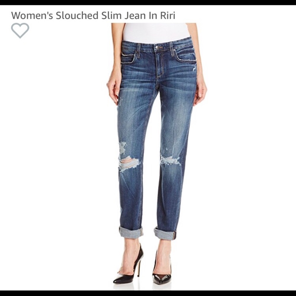 Joe’s Jeans Women’s slim slouch in Riri wash